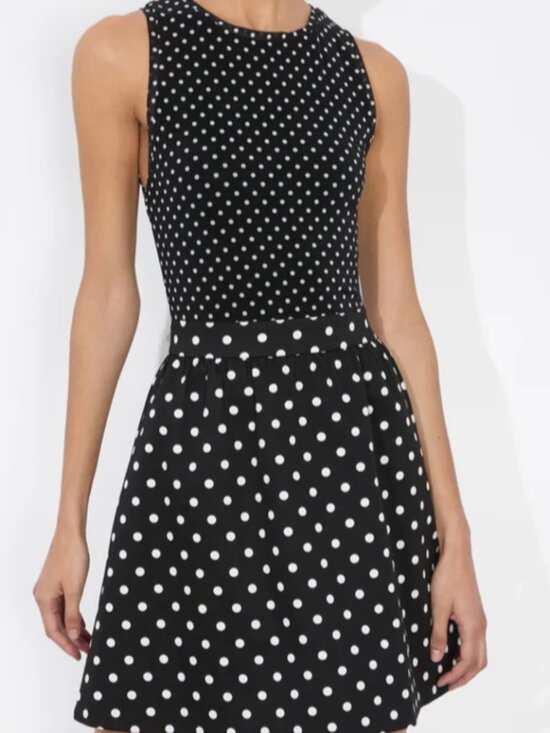 Alice + Olivia Dresses & Skirts - NWOT Alice + Olivia Chara polka dot dress sz 6, has stretch, never worn